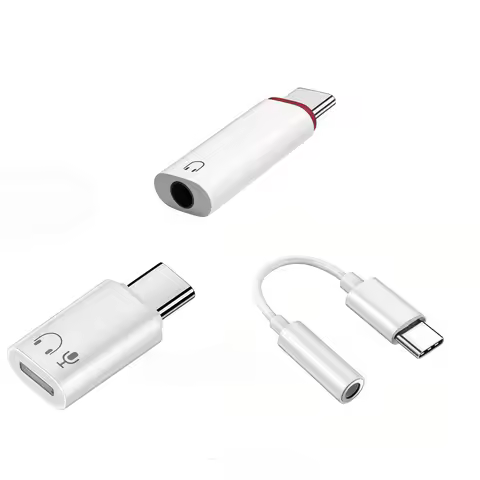 USB C to Lightning Audio Adapter  Headphones, Not for Charging/Data Transfer, Lightning to USB C Ada