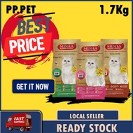 MISHA Cat Dry Food 1.7KG / Misha Ocean Fish / Misha Chicken Tuna / Misha Seafood ( FREE 300G Inside 
