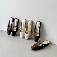 Berlynn Jane Flats - women's flats - daily comfy casual - Maryjane slip on sandals