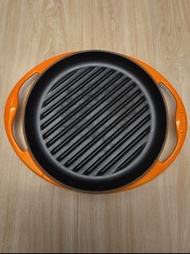 Le Creuset Grill induction煎鍋 煎Pan電磁爐或明火都可以