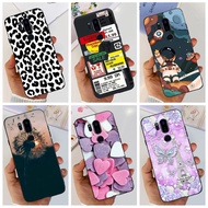 Case For LG G7 ThinQ Casing G710EM Fashion Pattern Ultra Slim TPU Black Silicone Soft Case LG G7 PlusTPU Phone Cover