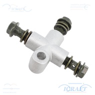 ICRAFT Brake Line Connector, M10 Banjo Bolt  Line Coupling Hydraulic Brake Adapter, Durable 3 Way Ba