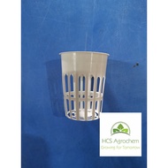 (10/50/100PCS )Hydroponic Cup Net Pot Cawan Hydroponic Hidroponik 47MM (WHITE)