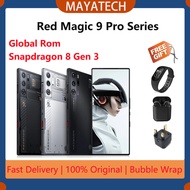 Global/CN Nubia Red Magic 9 Pro+ / Red Magic 9 Pro 6.8 inches Snapdragon 8 Gen3 6500 mAh 165W wired 