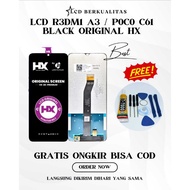 LCD COMPATIBLE FOR TYPE HX R3DM1 A3 / P0C0 C61 FREE GLUE + SCREWDRIVER FULLSET