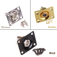 Soket pickup 6.35mm berbentuk segi empat sesuai untuk gitar elektrik Gibson Epiphone TL.