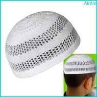 Alia Beautiful Sunscreen Hat Quick Drying Hat Polyester Knitted Muslims Unisex Hat Headwear for Men