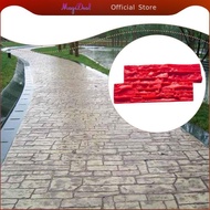 MagiDeal Concrete Stamp Concrete Texturing Skin Polyurethane Decorative Floor Imprint for