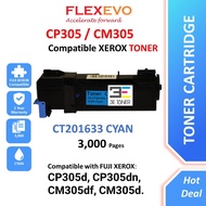 Compatible CT201633 Fuji Xerox CP305 CM305 CP305D CP305dn CM305 CM305d CM305df 305d 305dn 305df CYAN