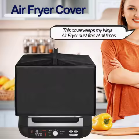 Waterproof Dust Fryer Cover for Ninja Foodi FlexDrawer AF500EUCP/AF400EUCP/AF451EU, Fits Cookwise 9L