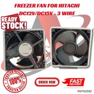 FREEZER FAN 3 WIRE DC12V/DC14V FOR HITACHI