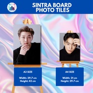 Sintra Board Photo Tiles A3 Size / A4 Size (Personalized)