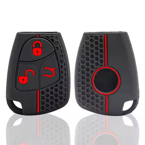 Car Key Case Remote Key Cover For Mercedes-Benz W211 W202 W210 W208 W203 W245 B Class V180 CL55 CL60