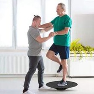 1PC 30cm/11.81in Wobble Balance Board Yoga Swing Balance Board Portable Balance Exerciser Balance Tr