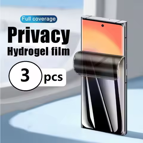3Pcs Privacy Hydrogel Film For Samsung M36 M35 M55 M15 M14 M55s C55 F55 F16 F06 F14 F15 5G Screen Pr