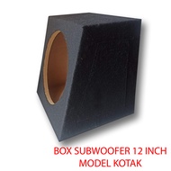 Box Speaker Subwoofer 12 Inch Model Kotak Murah untuk Panther, Kijang, Mobil Pick Up, Dll