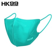 HK99 - HK99 立體口罩 20片裝-湖水藍色 (適合一般成人面型)