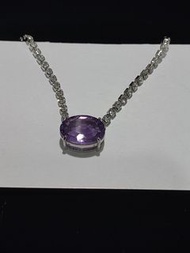 出清特價 賠錢販售 紫水晶莫桑項鍊 紫水晶 飾品項鍊 單條180,5條800