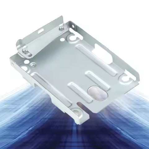 For PS3 Super Slim Internal Hard Disk Drive HDD Mounting Bracket + Screws Game Console Base Tray for