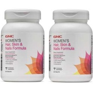 旺角門市 🌳兩樽裝💥GNC - women’s Hair, Skin & Nails formula (120粒) 膠原蛋白頭髮指甲皮膚 Burn 60 cla pm q10