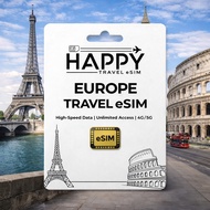 eSIM Europe 39 CountriesTurkey UK France Germany Italy Spain Portugal Swiss Greece Netherland Austri