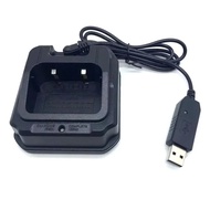Baofeng UV-9R Plus Pro Walkie Talkie USB Adapter Desktop Li-ion Battery Charger BF-9700 UV9R Two Way