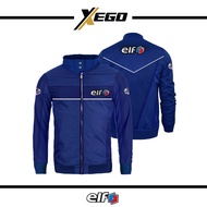 JACKET MAT MOTOR ELF BLUE LIMITED EDITION KONVOI WINDBREAKER WATERPROOF AND WATER REPELLENT