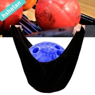 HSHELANXB Bowling Ball Cleaning Bag, High Elasticity Black Color Bowling Carry Bag, Bowling Accessor