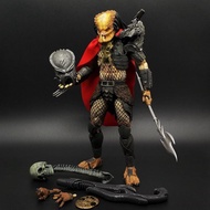 Predator Figure Model Alien Dog Elder Elder Elfa Mask Scar Action Figure Predator NECA