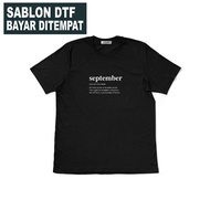 MARS September DISTRO T-SHIRTS / September Definition T-Shirts