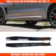 BMW X3 X4 G01 G02 MP side skirt lip X3 X4 accessories bumper lip