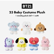 [PO] BT21 23 BABY COSTUME PLUSH DOLL / DOLL BT21