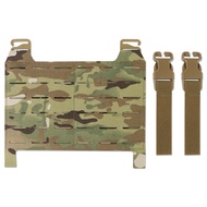 KRYDEX Tactical MOLLE แผงด้านหน้าแบบถอดได้พลิกคว่ำพอดีกับ G Hook Snap สำหรับเสื้อกั๊กล่าสัตว์จานผู้ใ