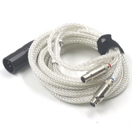 16 Cores OCC Pure Silver Headphones Upgrade Cable For ZMF Eikon Auteur Audeze LCD-3 LCD-2 LCD-X LCD-