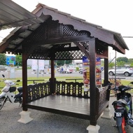 Gazebo/pagola/rumah kayu yg unik