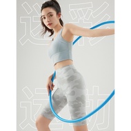 Camouflage Five-Point Snowskin Shark Pants Summer Outer Wear Sports Yoga Pants 5-Point Pants Women's