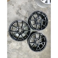 USED SPORT RIM 16 INCH BBS CIR MODEL RM200 1BIJI GUNA VIOS rear spare tire PERSONA WAJA