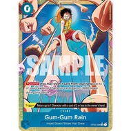 English One Piece Card Gum-Gum Rain (Alternate Art) OP02-068 - Premium Booster -The Best- Vol. 2 (PR