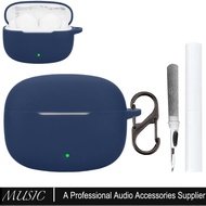 Case Cover for 1MORE TWS Earphone Q21 Wireless Earbuds, Protective Silicone Case Cover + Cleaning Ki