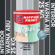 Cat Tembok Vinilex Silver Ion Nippon Paint Interior Warna Abu 25kg 