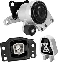 JDMON 3Pcs Engine Motor & Transmission Mount Kit Replacement for Ford Fusion Lincoln MKZ 2.0L 2013 2