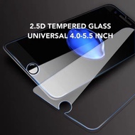 Universal 4.0 4.5 5.0 5.5 Inches HD 2.5D Clear Glass