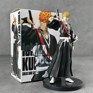 19cm Anime BLEACH Figure Kurosaki Ichigo Draw Sword Zangetsu Collectible Action Figure from China Un