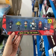 Teen Titans Go! Teen Titans Mini Figure Deluxe 6-Pack