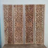 Ornamen Ukir Ornamen Pintu Jendela Ornamen Loster custom 30x120 cm