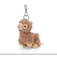 Shy Alpaca Keychain
