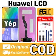 LCD For HUAWEI Y6p Compatible For ORIGINAL LCD Skrin Touch Screen Replacement