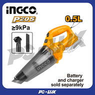 INGCO เครื่องดูดฝุ่นไร้สาย 20V ไม่รวมแบตและที่ชาร์จ CVLI201261