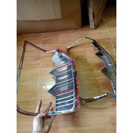 A1 Headlight Bezel & Rear Triton 2019-2023 - shiny chrome plated a2