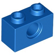 LEGO PARTS 3700 Technic, Brick 1 x 2 with Hole